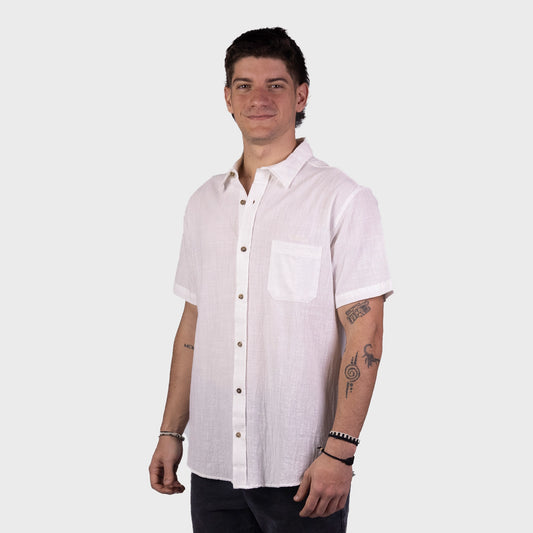 CAMISA ALTHON MC BRISK WHITE