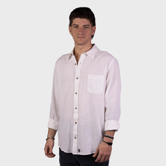 CAMISA ALTHON ML BRISK WHITE LS