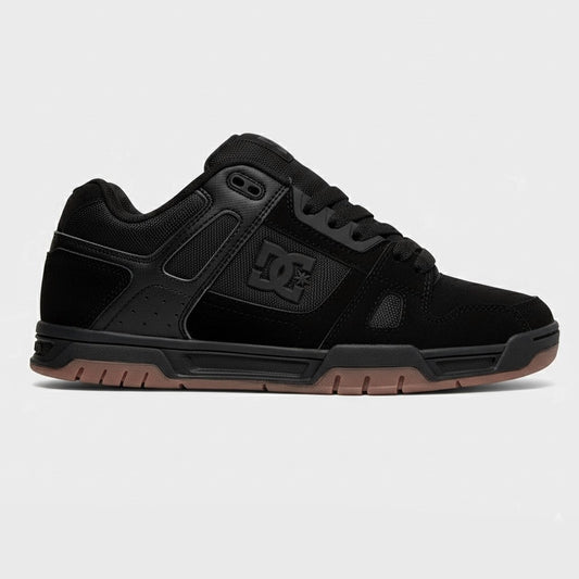 ZAPATILLAS DC STAG BLACK GUM (BGM) MENS/HOMBRE