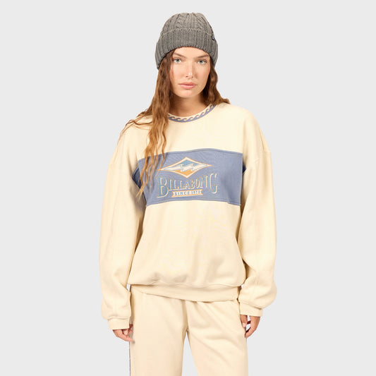 Buzo Billabong Point Break Crew mujer