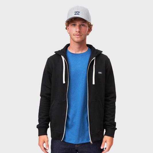 Campera Billabong Journey Zip Hood Negro