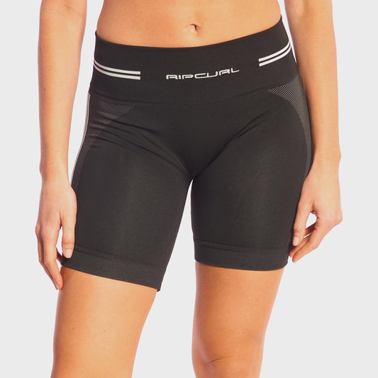 BIKER RIP CURL SEAMLESS BLACK