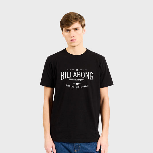 Remera Billabong Rocky Tee Negro Hombre