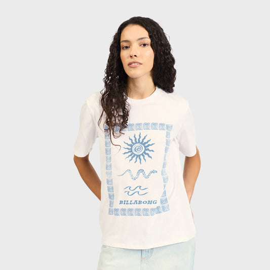 REMERA BILLABONG SPIRIT TEE WHITE