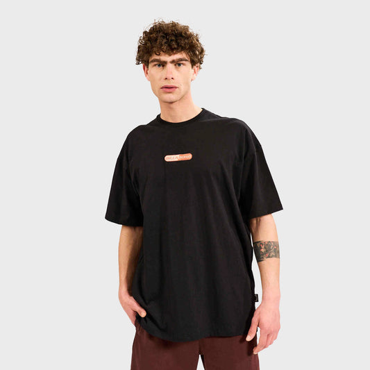 Remera Billabong Data Over Tee Negro Hombre