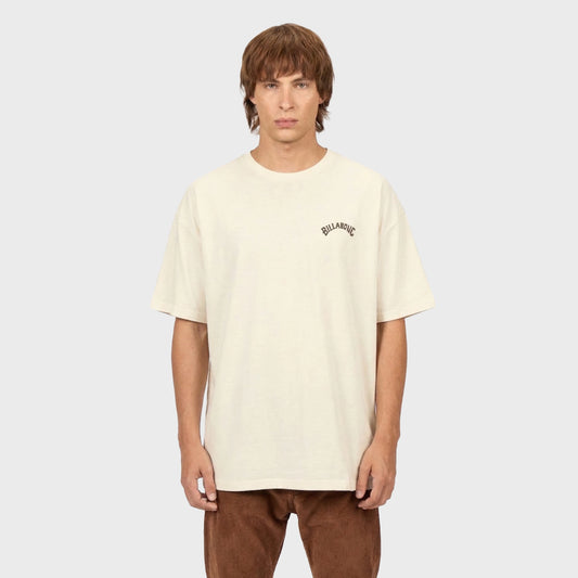 Remera Billabong Arch Emb Over Tee Blanco Hombre
