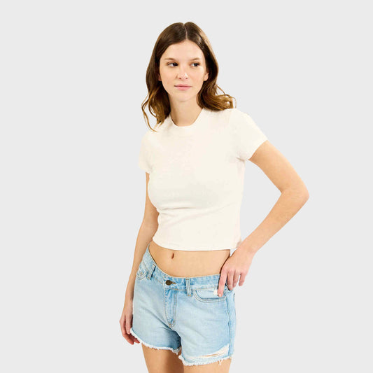 Remera Billabong Sun Day Tee Blanco Mujer