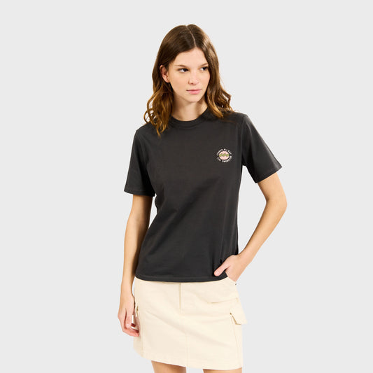 Remera Billabong Stoked All Day Tee Negro Mujer