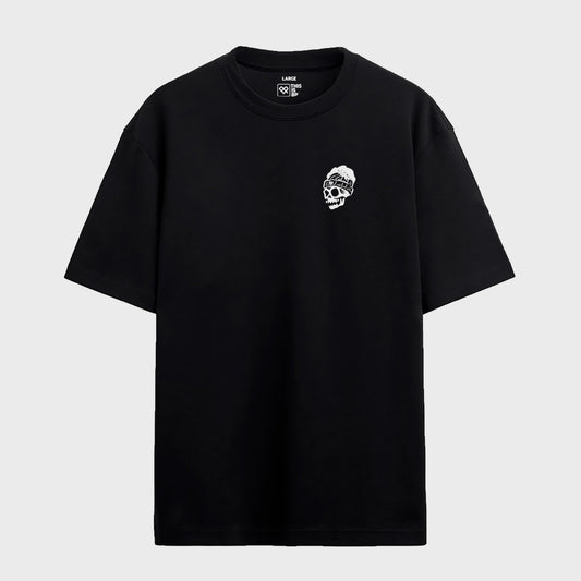 Remera Tibp Relaxed fit Waiting Race Negra Hombre