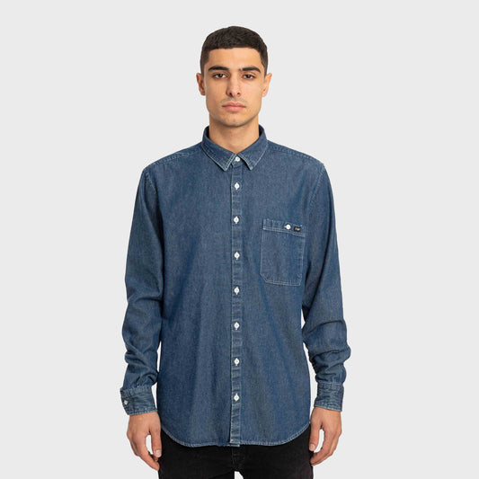 CAMISA TIBP DENIM YAKUTSK BLUE
