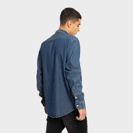 CAMISA TIBP DENIM YAKUTSK BLUE