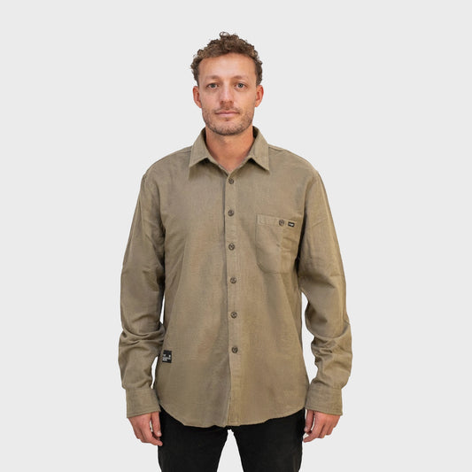 CAMISA TIBP PESADA VIYELA CABIN BEIGE