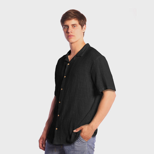 CAMISA VOLCOM ESSENCIAL BLACK