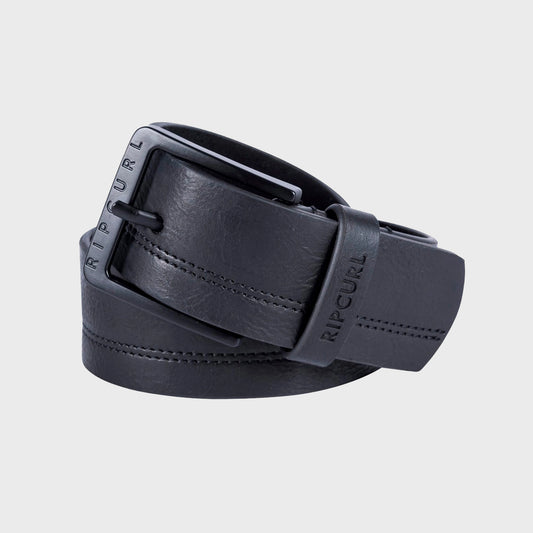 CINTURON RIP CURL DOUBLE STITCH BLACK