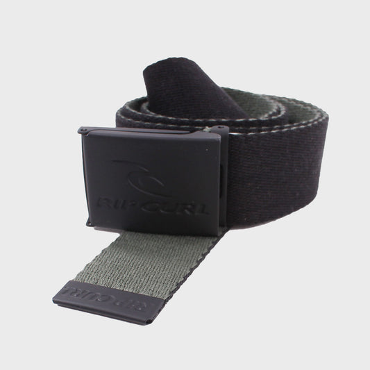 CINTURON RIP CURL REVO BLACK/GREEN