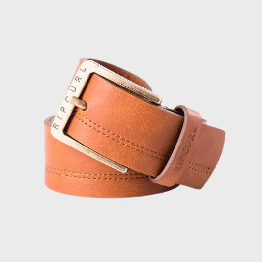 CINTURON RIP CURL DOUBLE STITCH BROWN
