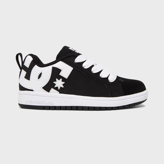 ZAPATILLAS DC COURT GRAFFIK (BKW) YOUTH/NIÑOS