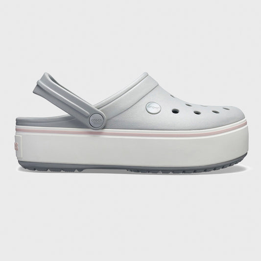 CROCBAND PLATFORM LIGHT GREY ROSE