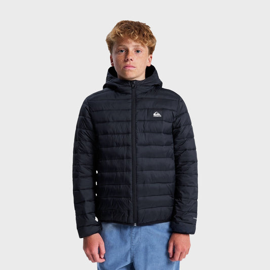 Campera Quiksilver Scaly Niños negro
