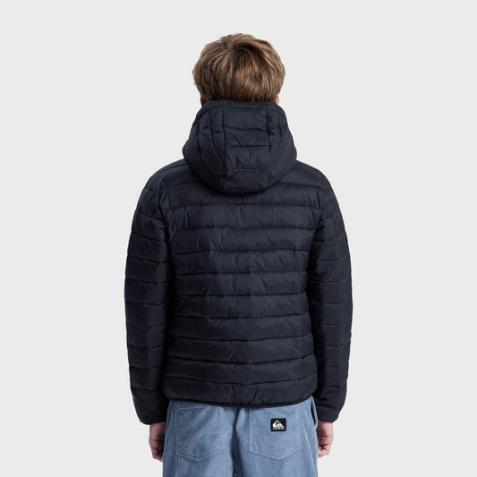 Campera Quiksilver Scaly Niños negro