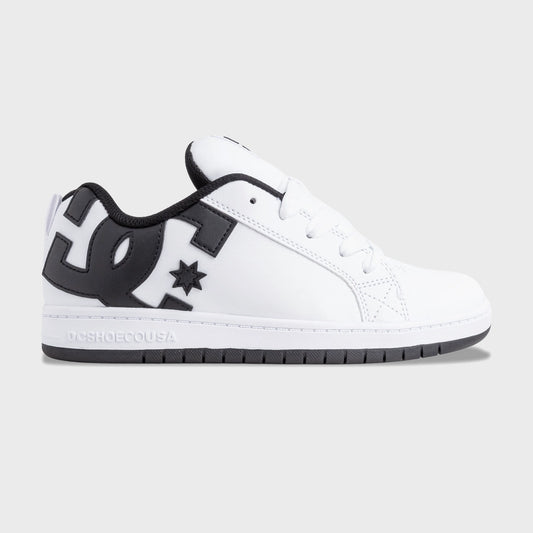 DC Zapatillas Court Graffik Niño Blanco/Negro Urbano/Skate