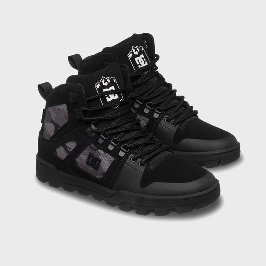 DC Zapatillas Botas Pure High Top Wr DC Negro Hombre