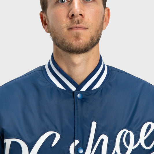 Campera Dc Substitute Bomber Azul Urbana Hombre