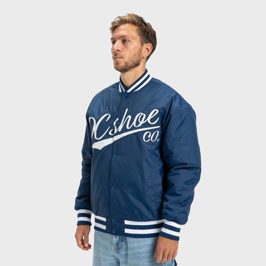 Campera Dc Substitute Bomber Azul Urbana Hombre