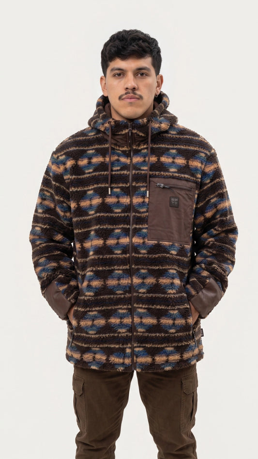 Campera Spy Sandy Camp Cord Marron