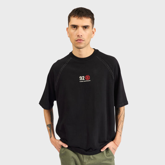 Remera Element Crest ranglan tee hombre negro