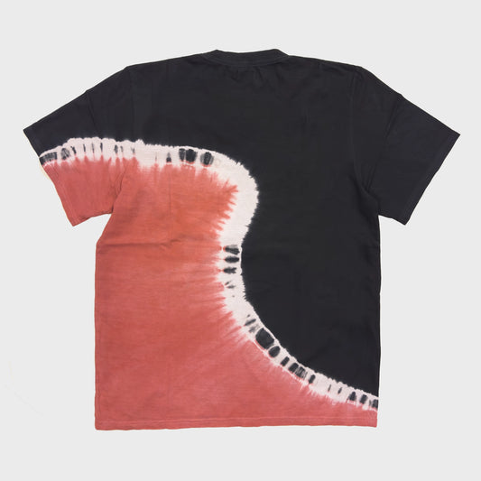 REMERA ETNIES RAINBOW TE BLACK RED