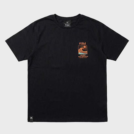 Remera Fold Mdq Negro