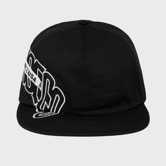 Gorra DC Omega Negro Unisex Urbano Flat
