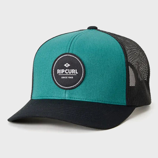 GORRA RIP CURL ROUTINE GREEN BLACK