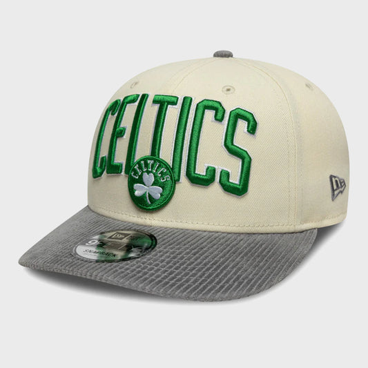 GORRA NEW ERA BOSTON CELTICS CORD BEIGE