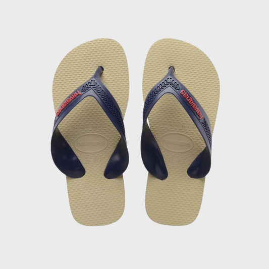 OJOTAS HAVAIANAS KIDS MAX NAVY BROWN