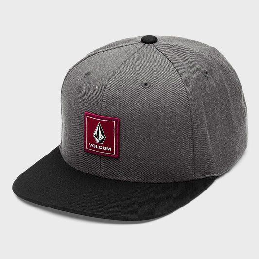 Gorra Volcom Quarter Twill Xfit Gris Unisex