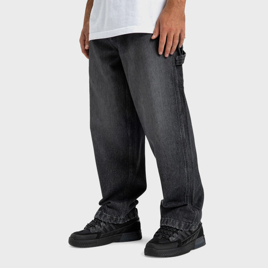 Jean DC worker Baggy carpenter bac oversize negro hombre