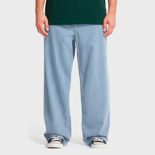 JEAN VOLCOM LOOSE CHILLOW BAGGY LIGHT BLUE