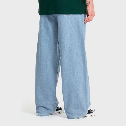 JEAN VOLCOM LOOSE CHILLOW BAGGY LIGHT BLUE