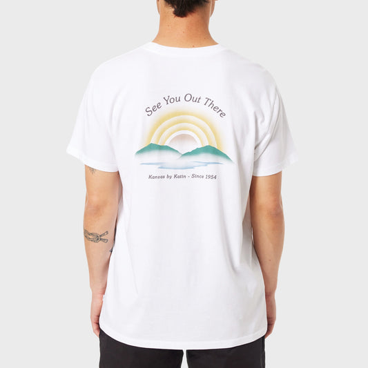 REMERA KATIN DISTANCE TEE WHITE