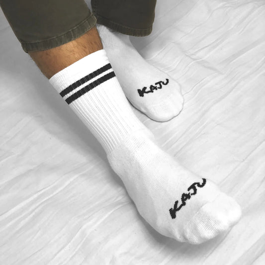 MEDIAS KAJU STRIPE WHITE