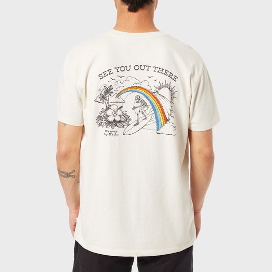 REMERA KATIN SHANGRI-LA TEE GRAPHICS OFF WHITE