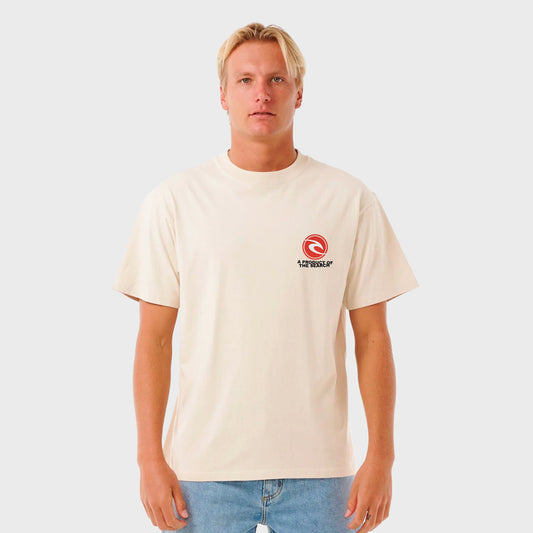Remera Rip Curl Loose Kioshy Blanco