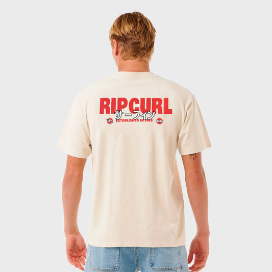 Remera Rip Curl Kioshy Blanco