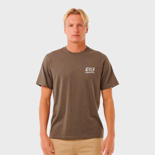 Remera Rip Curl Loose Classic Marron