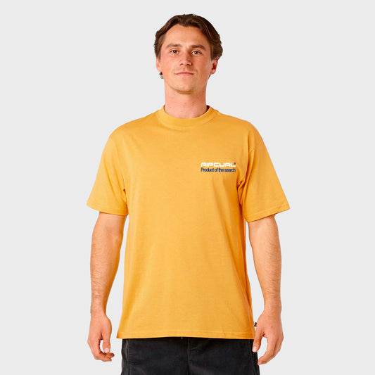 Remera Rip Curl Loose Matrix Amarillo