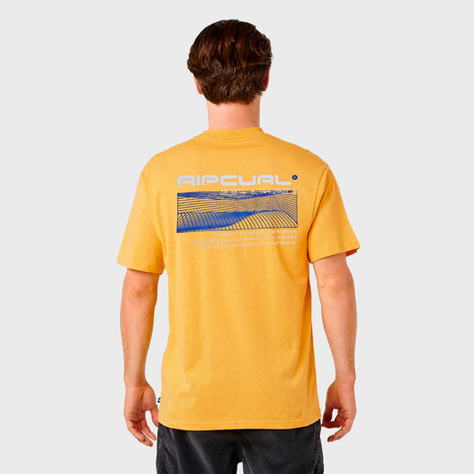 Remera Rip Curl Loose Matrix Amarillo