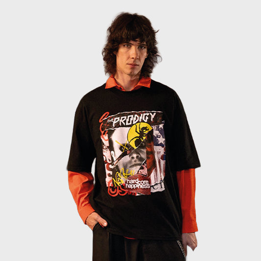 Remera Luxo the prodigy negro unisex