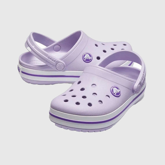 Zuecos Crocs Crocband violeta/blanco lavander neo niños